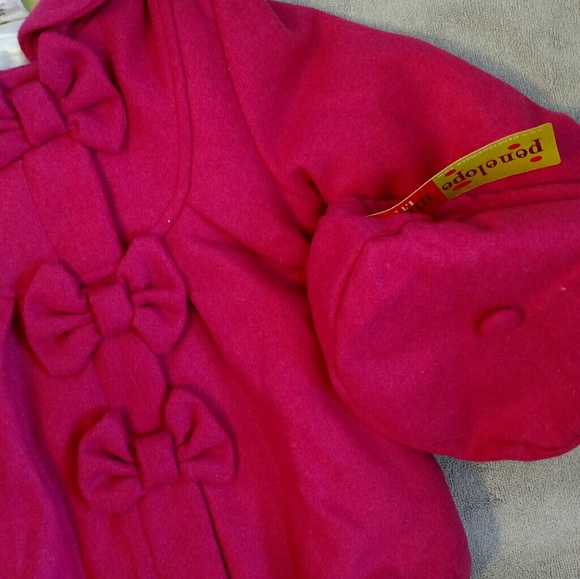Fuscia Dress Coat & Hat #NWT - Picture 8 of 8